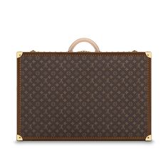 LOUIS VUITTON® - Alzer 70 - Vuittonite Boutique Louis Vuitton, Louis Vuitton Store, Round Leather, Louis Vuitton Official, All Around The World, Female Travel, Monogram Canvas, Leather Handle, Cowhide Leather