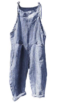 PRICES MAY VARY. Cotton linen jumpsuits for women/ Thin and lightweight thickness, soft and breathable to wear in spring and summer Striped linen pants women overalls loose fit/ Oversized overalls for women loose fit and casual style Features for striped overalls: Stripes print pin stripe pant women/ 2 Side pockets/ Straps/ Wide leg lounge pants slacks/ patchwork overalls/ Thin fabric/ Striped Color- red gingham pants overalls, grey, green, blue, plaid black, blue and white striped linen pants, Summer Jumpsuit Casual, Casual Playsuit, Striped Linen Pants, Plaid Jumpsuit, Casual Bodysuit, Striped Bodysuit, Jumpsuit Summer, Linen Jumpsuit, Striped Jumpsuit