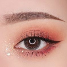 Christmas Eye Makeup, Christmas Makeup Look, Korean Eye Makeup, Ulzzang Makeup