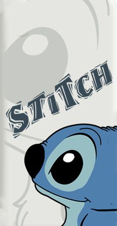 a phone case with an image of stitch on it