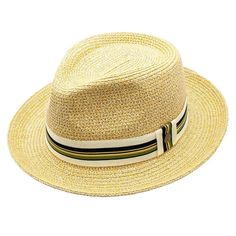 Peter Grimm Gatsby - Straw Fedora Hat - Hatcountry White Straw Woven Fedora, White Woven Straw Fedora, Casual Multicolor Hat Bands For Spring, Multicolor Fedora Straw Hat For Kentucky Derby, Kentucky Derby Straw Fedora In Beige, Kentucky Derby Beige Straw Fedora, Multicolor Straw Panama Hat With Flat Brim, Beige Straw Fedora For Kentucky Derby, Woven Straw Fedora With Short Brim