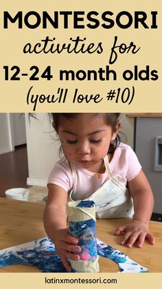 Looking for ways to entertain your child? Here are 11 Montessori activities for 1 year olds. Lessons For One Year Olds, Montessori Play Activities, Curriculum For One Year Olds, Nanny Activities For One Year Old, 18m Old Activities, 1 Year Activity, Year Old Activities, 16 Month Montessori Activities, 1 And Half Year Old Activities