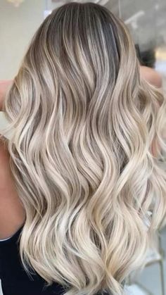 Balayage Blond, Waves Hair, Brown Hair Balayage, Blonde Hair Inspiration, Balayage Hair Blonde