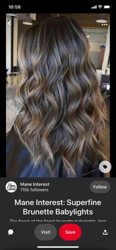 Brown Teasy Lights, Teasy Lights Brunette, Bride Stuff, Unnatural Hair Color, Really Curly Hair, Light Brunette, Hair Color Chocolate, Color Balayage