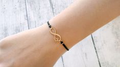 Infinity heart bracelet, Friendship bracelet, Adjustable macramé bracelet, Cord infinity bracelet, Valentine's gift, For Her, Best friend Elegant Adjustable Heart Bracelet For Best Friend, Elegant Heart-shaped Friendship Bracelets, Adjustable Infinity Friendship Jewelry, Elegant Infinity Bracelet For Best Friend, Elegant Personalized Gold Friendship Bracelets, Adjustable Infinity Jewelry For Everyday, Adjustable Infinity Heart Bracelet For Mother's Day, Gold Friendship Bracelets For Best Friend On Valentine's Day, Gold Friendship Bracelet For Best Friend On Valentine's Day