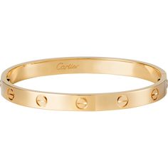 Cartier Bangle, Bracelet Cartier, 18k Gold Bangle, Cartier Gold, Cartier Bracelet, Yellow Gold Bangle, Bracelet Love, The Bangles, Cartier Jewelry