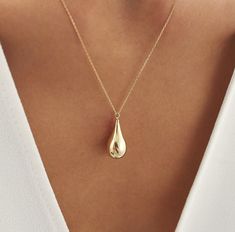 14K Real Gold Large Tear Drop Cremation Urn - Etsy Elegant Drop Necklaces For Keepsakes, Elegant Drop-shaped Keepsake Necklaces, Elegant Drop Keepsake Necklaces, Elegant Keepsake Drop Necklace, Cremation Jewelry Necklaces, Cremation Ring, Handwriting Necklace, Remembrance Jewelry, Ashes Necklace