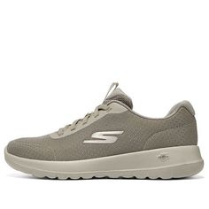 (WMNS) Skechers GO WALK Joy Sea Wind 'Natural' 124661-TPE Beige Slip-on Sneakers For Outdoor Activities, Beige Walking Sneakers With Cushioned Footbed, Cream Casual Sneakers For Outdoor Activities, Skechers Go Walk, Stylish Sneakers, Perfect Pair, Your Perfect, Walking, Sneakers