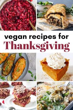 the best vegan recipes for thanksgiving