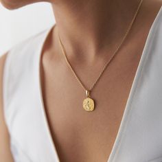 Celebrate your zodiac sign with our Vintage Coin Virgo Pendant, meticulously handcrafted from 14k solid gold. This timeless piece features an intricately detailed Virgo design, capturing the essence of vintage charm and personal style. Perfect for those who appreciate unique, meaningful jewelry. (The listing is for the pendant only) This piece is crafted with real 14k solid gold (not plated, not vermeil, not gold filled)  For care, You don't need to worry about water, alcohol or conditioner cont Virgo Design, Virgo Pendant, About Water, August Birthstone Jewelry, July Birthstone Jewelry, Zodiac Jewelry, Meaningful Jewelry, Gifts For New Mums, Jewelry Ring Box