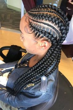 Cornrows Braids Havana Twists, Feed In Braids, Feed In Braids Hairstyles, Braided Cornrow Hairstyles, Feed In Braid, Beautiful Braids, Girls Braids, Cornrows Braids, Cornrow