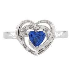 Top of ring height: 11mm

Top of ring width: 12mm

Band width: 2.58mm

Shank width: 1.7mm



Stone material: blue & clear cubic zirconia

Center stone size: 5.5mm

Stone shape: heart shape (center) & round

Center stone carat weight: 0.61 ct.

Total number of CZ stones: 9

Stone setting: Prong setting 



Metal: 925 sterling silver

Plating: rhodium plated

Finish: high polish Blue Cubic Zirconia Birthstone Ring For Promise, Cubic Zirconia Heart Shaped Birthstone Promise Ring, Heart-shaped Cubic Zirconia Ring With Accent Stones, Heart-shaped Cubic Zirconia Birthstone Ring For Promise, Cubic Zirconia Heart-shaped Birthstone Promise Ring, Heart-shaped Cubic Zirconia Birthstone Promise Ring, Sapphire Heart Cut Ring For Promise, Blue Heart Cut Promise Ring, Heart Cut Cubic Zirconia Birthstone Promise Ring