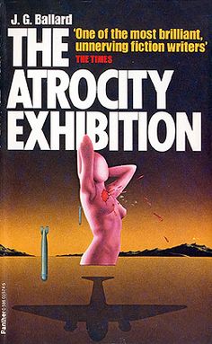 the book cover for the artocity exhibition by j d ballard