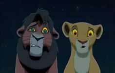 the lion and the mouse from disney's live - action movie, simba