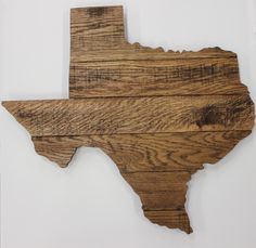 the texas state is made out of wood