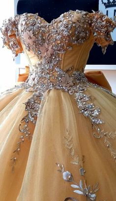 Orange Quince Dresses, Light Yellow Quinceanera Dress, Beauty And The Beast Quinceanera Dress, Debut Gowns 18th Elegant, Orange Quinceanera Dresses, Quinceanera Dresses Yellow, Gold Sweet 16 Dresses, Orange Quinceanera, Yellow Quinceanera Dresses