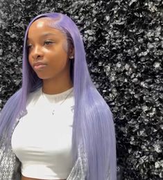 Blonde And Purple Wig, Platinum Purple Hair Silver Lavender, Light Purple Wigs For Black Women, Purple Lacefront Wig, Platinum Hair With Purple Highlights, Lavender Hair Dark Skin, Purple Outfits Birthday