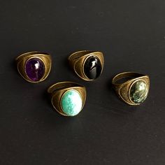 Bronze rings with gemstones size 7.5 metal is bronze plated alloy We ship every day from Mon-Sat (except postal office holidays) and will do our best to ship on the same day when payment is received.Thank you for shopping small business. Unique Antique Finish Rings As Gift, Vintage Metal Crystal Promise Ring, Vintage Bronze Open Ring, Bronze Oval Rings As Gifts, Bronze Metal Rings As Gift, Bronze Metal Rings As A Gift, Bronze Metal Rings Suitable For Gifts, Bronze Oval Rings For Gift, Bronze Metal Rings For Gift