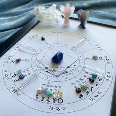 Crystals Astrology, Astrology Wheel Art, Astrology Crystals Aesthetic, Natal Chart Astrology, Birthchart Astrology Journal, Astrology Bullet Journal, Crystals Healing Grids, Energy Pyramid, Orgonite Pyramids