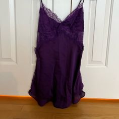 Nwot Jezebel Open Back Satin And Lace Nightgown Lingerie. Size Medium (Runs Slights Small) Lace V-neck Sleepwear For Bedtime, Coquette Lace Trim Sleepwear For Loungewear, Sleeveless Coquette Night Chemise, Coquette Lace Trim Sleep Chemise, Sleeveless Coquette Chemise For Night, Coquette Sleeveless Night Chemise, Coquette Camisole Chemise For Night, Coquette Slip Dress With Lace Trim For Sleep, Coquette Camisole Slip Dress For Sleep