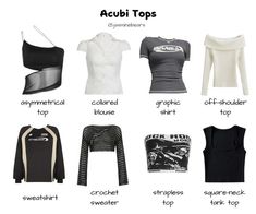 Korean Acubi Style, Acubi Tops Diy, Acubi Username Ideas, Acubi Accessories Aesthetic, Acubi Capsule Wardrobe, Blue Acubi Fashion, Cute Acubi Outfits, Acubi Clothing Pieces, Acubi Fashion Essentials