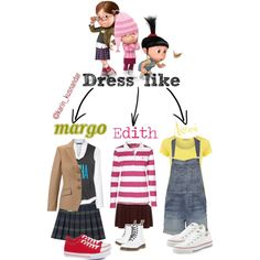 an image of clothes and shoes on the website for children's clothing store, dress like margo