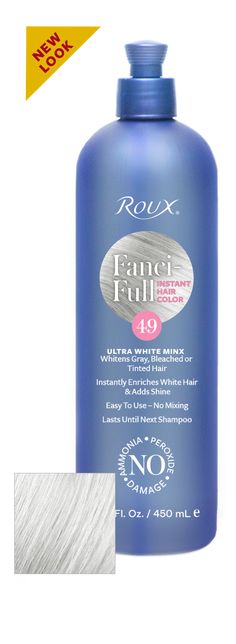 Switch up your look instantly with Roux Fanci-Full Rinse. Perfect for refreshing faded hair color, color correction and toning. Color is instantaneous and non-damaging. Added styling lotion allows for coloring and styling in one easy step. 12 natural-looking shades Blends gray away instantly Conditions hair Adds manageability and shine Can be used immediately after relaxing Super gentle: requires no activators or peroxides Size: 15.2 oz How to use: Shampoo hair. Rinse well. Towel dry. Using rubb Faded Hair Color, Pantene Gold Series, Colour Correction, The Mane Choice, Carols Daughter Products, Perfect Hair Color, Hair Care Regimen, Faded Hair, Colour Colour