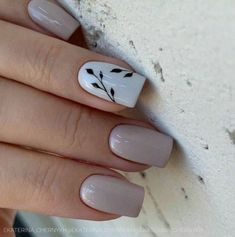 Grey Nail, Nails Art Designs, Foil Nail Art, Beauty Hacks Nails, Summer Nail Designs, Cute Short Nails, Romantic Nails, Nails Today