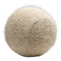 a wool ball is shown on a white background