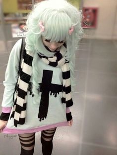 ꕮ ‿‿Style, pastel Goth, substyle, subculture, goth, pastel colors, kawaii clothes Grunge Summer, Japan Kawaii, Harajuku Girls