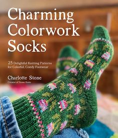 the cover of charming colorwork socks