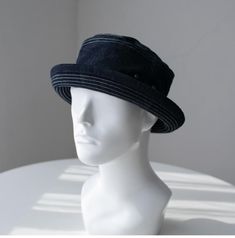 This Custom Denim Cloche Hat is crafted with high-quality denim material for a strong and durable construction. Its unique design is perfect for adding a unique, stylish touch to your wardrobe. Material: 100% linen Adult size: M:size is about 56- 58 cmL: size is about 58-60 cmCustom: Please DM for any custom order. Customized Denim, Custom Bucket Hats, Leather Beret, Knit Beret, Mens Sun Hats, Hat Beret, Hat Custom, Custom Denim, Personalized Hats