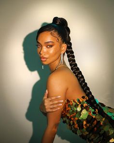 #aesthetic #ponytail #braidstyles #asos #babyhair Aesthetic Ponytail, Laulanne Cecilia, High Fashion Photoshoot, Barbie Ponytail, Ponytail Hairstyles Easy, Ponytail Hairstyle, Plaits Hairstyles, Hair Photography, Editorial Hair