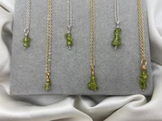 "Save when you shop through my website, I'd appreciate it 💚- https://shorturl.at/dGU49 ✨check out the rest of my crystal jewellery here - https://etsy.me/3nxyN99 ✨ Healing Crystal peridot dainty gold and silver necklaces, available in 2, 3 or 4 stone pendants 💘 Peridot protects against difficulties and negativity. It strengthens and purifies the physical and energetic bodies.  Peridot is full of joy & warmth, able to ease anger & jealousy whilst encouraging open-heartedness. It is a crystal of abundance and gratitude - helping you to welcome abundance in every form. Peridot is also super helpful for identifying damaging patterns, cycles & blocks, so that you may release them.  Peridot pushes you to trust your own inner guide & voice, becoming less attached to the input of others outside Gift Peridot Faceted Necklaces, Faceted Peridot Necklaces For Gift, Faceted Peridot Necklaces As Gift, Gold May Birthstone Gemstone Crystal Necklaces, Gold Crystal Necklaces With May Birthstone Gemstone, Gold Gemstone Crystal Necklace For May Birthstone, Gold Crystal Gemstone Necklace For May Birthstone, Gold Crystal Necklaces With May Birthstone, Faceted Pendant Necklace For May Birthstone