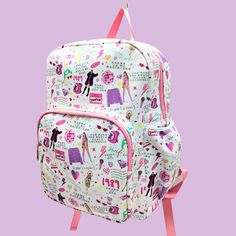 Aspen Lane Eras Taylor Swift Inspired Backpack LIMITED! Swiftie gifts continues with back to school season with our Eras inspired backpack. Backpack Information | Overall Size approximately: 16"x12"X6". Side water bottle pocket, front zippered pocket, and laptop sleeve on the inside. End Of School Year Backpack With Zipper, Trendy Backpack For School Events, Trendy Backpack With Zipper Pocket For Back To School, Trendy Back To School Backpack With Zipper Pocket, Back To School Backpack With Zipper Closure, Backpack White Background, Swiftie Gifts, Pencil Pouches, Taylor Swift Inspired