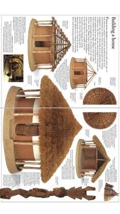 the instructions for how to make an african drum