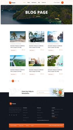 an image of a website page with the wordpress theme and images displayed on it