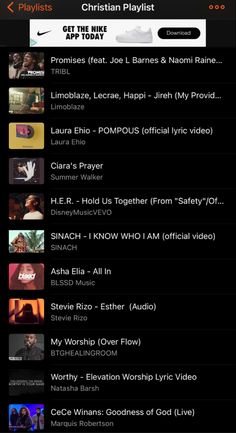 Changing your playlist to a Christian playlist is so refreshing. Listening to secular music is not of God. You can’t be a lukewarm Christian. Give your all to God. Apple Music Playlist Covers Gospel, Gospel Playlist Names, Gospel Music Playlist Cover, Christian R&b, Gospel Songs, Christian Apple Music Playlist