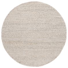 a round rug on a white background