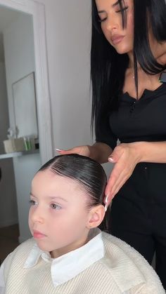 I take care of my daughter 😳im amazed #hair #asmr #hairstyle #enfants #placage Daughter Hairstyles, Playing With Hair, Take Care Of Me, Hair Videos, Powerful Women, My Daughter, Take Care, Dress To Impress, Bangs