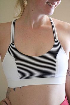 sports bra Sports Bra Pattern, Bra Pattern, Large Format, Cup Size, Sewing Hacks, Projector, Sewing Patterns, Sports Bra, Thread