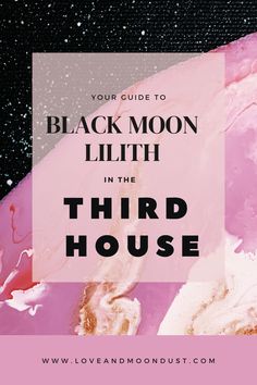 Embrace Your Expressive Power: Black Moon Lilith in the 3rd House Lilith In 3rd House, Lilith Moon, Natal Chart Astrology, Communication Styles, Learning Style