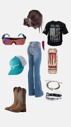 Punchy Western Outfits, Preppy Outfit Ideas, Country Summer Outfits