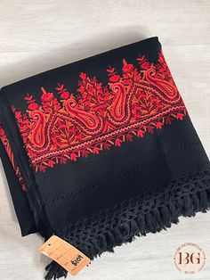 Kashmiri Shawl with embroidery on pure wool Free shipping in USA from San Diego, California. All pictures are original pictures. Colors may slightly vary due to pic resolution. Ready to be shipped from San Diego, California. PM/Whatsapp for more details on 469-937-0606 Please check our website www.BeGorgeousByPS.com Traditional Floral Embroidered Shawl For Winter, Traditional Winter Shawl With Floral Embroidery, Traditional Multicolor Embroidered Shawl For Winter, Bohemian Embroidered Winter Pashmina Shawl, Red Embroidered Shawl For Winter, Embroidered Black Shawl For Fall, Black Embroidered Shawl For Fall, Red Embroidered Winter Shawl, Traditional Black Pashmina Shawl For Winter