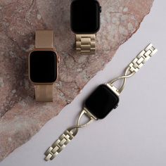 Infinity Bracelet Apple Watch Band - Vintage Gold - The Salty Fox Bracelet Apple Watch Band, Bracelet Apple Watch, Ladies Clothes, Premium Gift, Vintage Band, Stainless Steel Band, Apple Watch Band, Wrist Strap, Apple Watch Bands