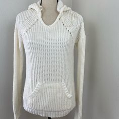 Nwot Love Crazy Hooded Sweater Top. White. Sz Xl. Long Sleeves Kangaroo Front Pockets Drawstring Hoodies Top Soft And Cozy 100% Polyester Pit To Pit 20.5.’ Length. 22.5.’ Sleeves 23.5.’ Bundle Items In My Closet For Great Deals. Thank You For Stopping By. White Casual Stretch Sweater, Casual White Stretch Sweater, White Hooded Casual Sweater, Casual White Hooded Sweater, White Cozy Fit Sweater For Spring, Cozy Fit White Sweater For Spring, White Hooded Sweater For Spring, White Hooded Spring Sweater, White Casual Knit Hoodie