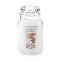 yankee candle coconut beach large jar