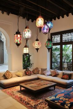 #moroccan #inspiration #livingroomdecorideas #home Dark Moroccan Decor, Moroccan Apartment Decor, Moroccan Lounge Ideas, Middle East Decor, Marrakech Style Decor, Indian Inspired Home Decor, Turkish House Interior, Morracan Room Ideas, Moroccan Living Rooms