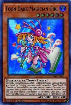 PRICES MAY VARY. Duel Power celebrates Spring 2019 by rolling together a new 100-card Ultra Rare booster set (including 40 brand-new cards) alongside new Ultra Rare variant artwork of every Yu-Gi-Oh! TV series ace monster (from Dark Magician to Decode Talker), and a new double-sided Gameboard celebrating Yu-Gi-Oh!'s history. A Royal Flush! Toon Dark Magician, Toon World, Yugioh Dragons, Battle City, Dark Magician Girl, Yugioh Monsters, Dark Magician, Yugioh Cards, Collectible Trading Cards