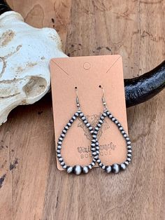 Silver Western Style Earrings, Western Hoop Earrings, Silver Southwestern Drop Earrings, Western Turquoise Nickel-free Earrings, Western Style Nickel-free Turquoise Earrings, Statement Hoop Earrings, Pearl Hoop Earrings, Jewelry Earrings Hoops, Statement Earrings